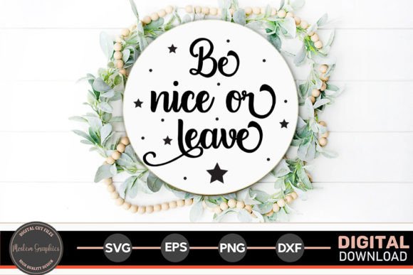 Be Nice or Leave Home Sign Embroidery Review