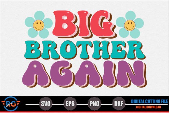 Big Brother Again – Retro Family SVG
