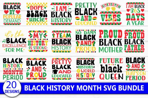Black History Svg Bundle Review