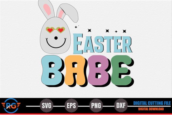 Easter Babe – Retro Easter SVG