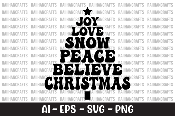 Joy Love Peace Believe Christmas SVG Review