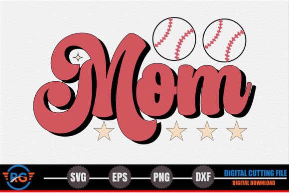 Mom – Retro Baseball SVG Review