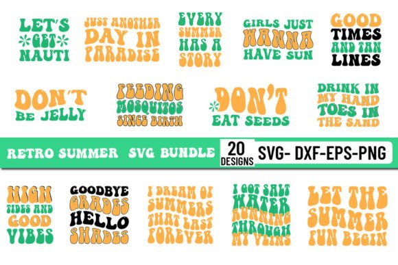 Retro Summer Svg Bundle Review