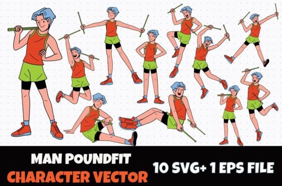 Review: 10 Handsome Man Poundfit Workout SVG