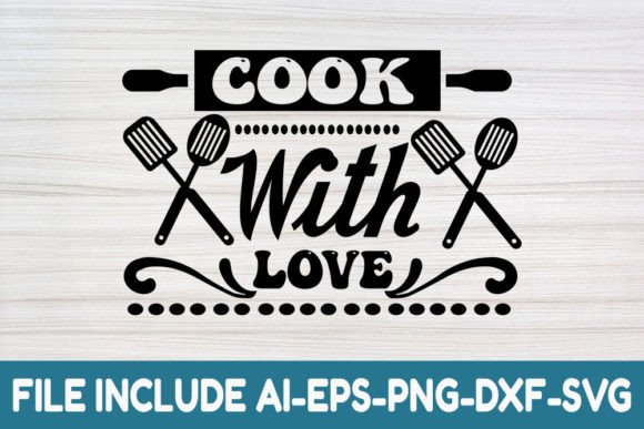 Review: Cook with Love Potholder Quotes Svg