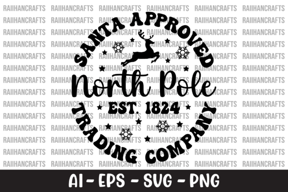 Santa Approved North Pole Est. 1824 SVG Review
