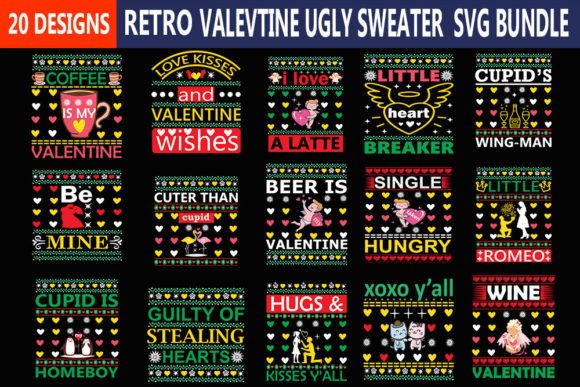 Valentine Ugly Sweater Svg Bundle Review